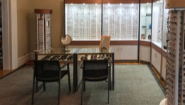 Image gallery showcasing Dr. Michael Sullivan's Sullivan Optical practice in Potsdam, NY